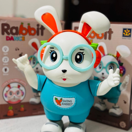 Dancing Rabbit Toy- Blue